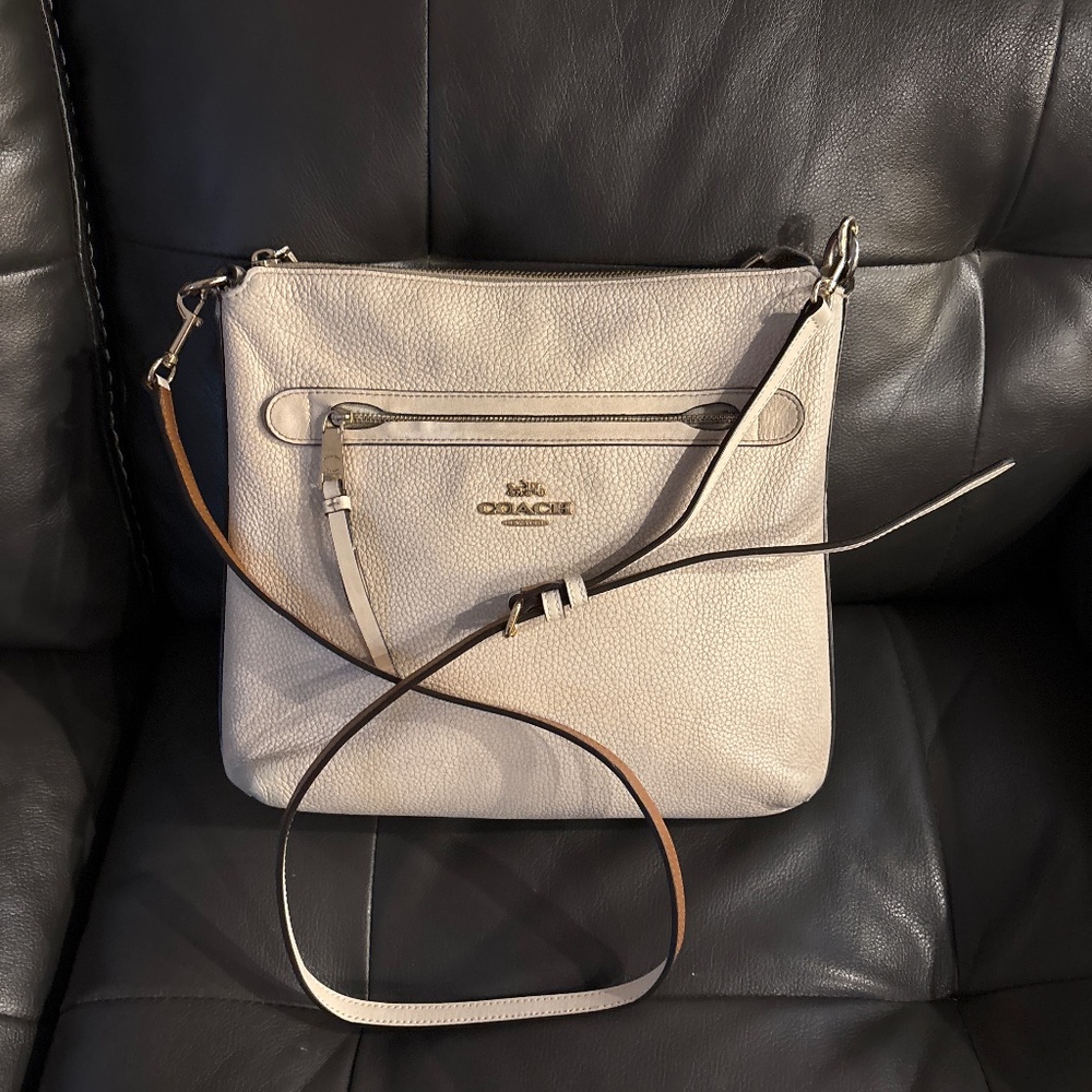 Coach Cream Crossbody Bag
